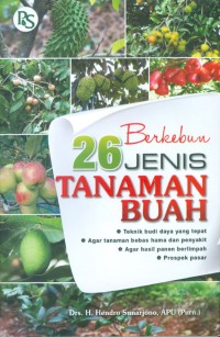 Image of Berkebun 26 Jenis Tanaman Buah